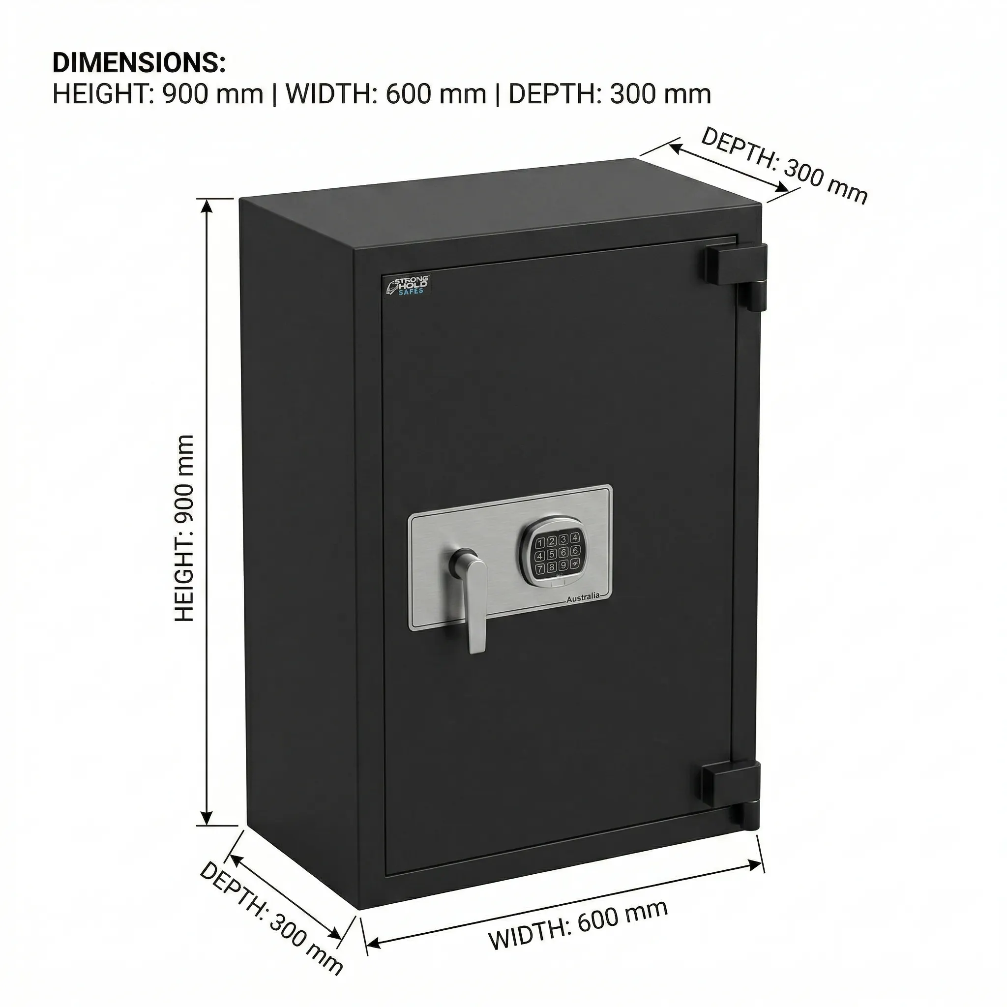 Stronghold Drug Safe DS3 view 2