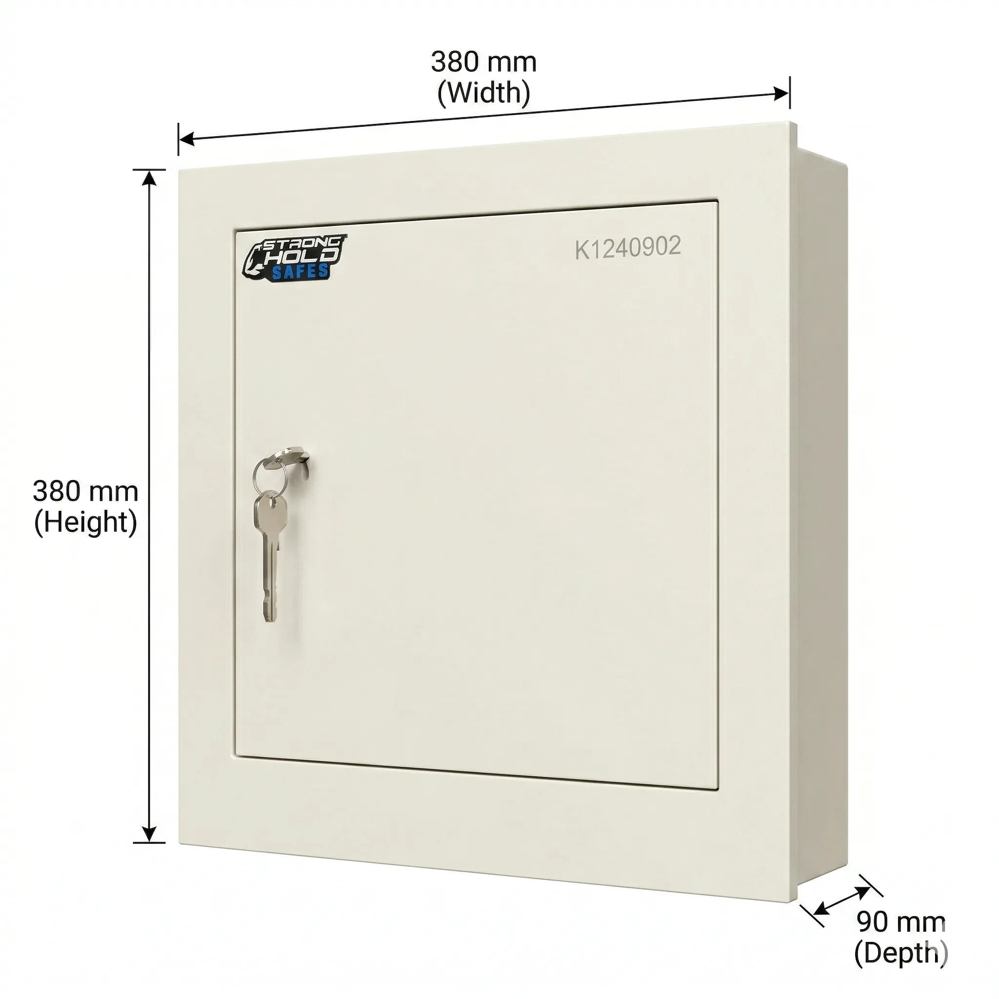Stronghold In-Wall Safe Size 1 view 2